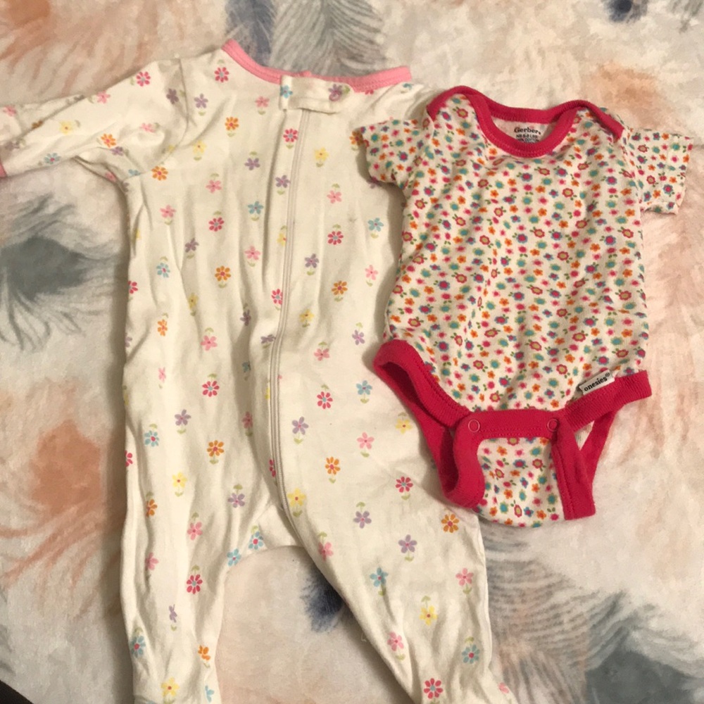 Footie and onsie